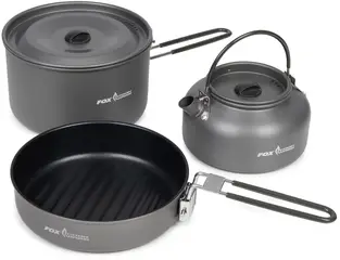 Fox Cookware 3 Piece Cook Set 0.9L Aluminium