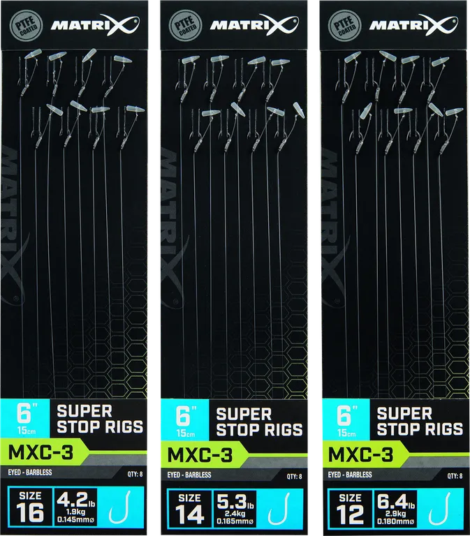 Matrix MXC-3 Super Stop Rigs 12 2.9kg Power Micron