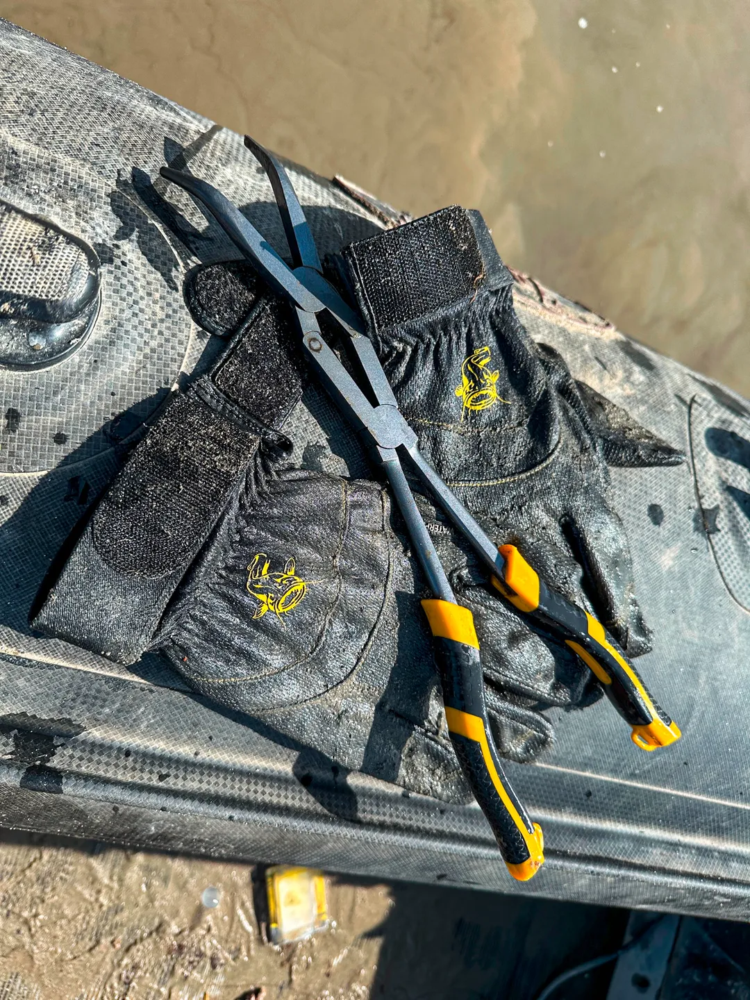 Black Cat Power Pliers 33cm High Carbon Steel Dual Joint