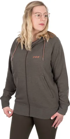 Fox Womens Zipped Hoodie S