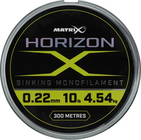 Matrix Horizon X Sinking Monofilament 0.18mm 2.72kg 300m Translucent Grey