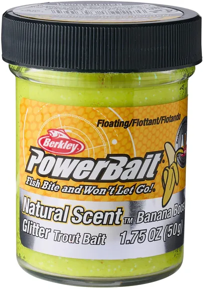 Berkley PowerBait Trout Dough Fruits 50g Sunshine Yellow