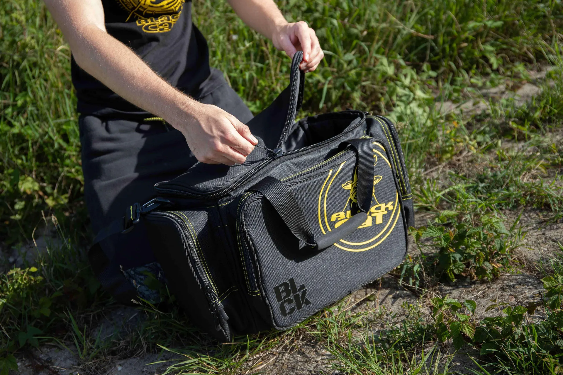 Black Cat BLCK Holdall 3 Compartments M Polyester