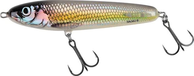 Salmo Sweeper 14cm 50g Silver Chartreuse Shad Sinking