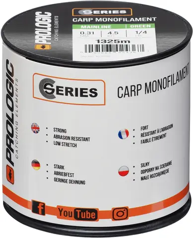 Prologic C-Series Mono 0.4mm 8.2kg 755m Clear