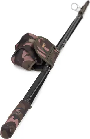 Fox Camolite Neoprene Reel and Rod Tip Protector 3 Compartments Zip Carp Rod