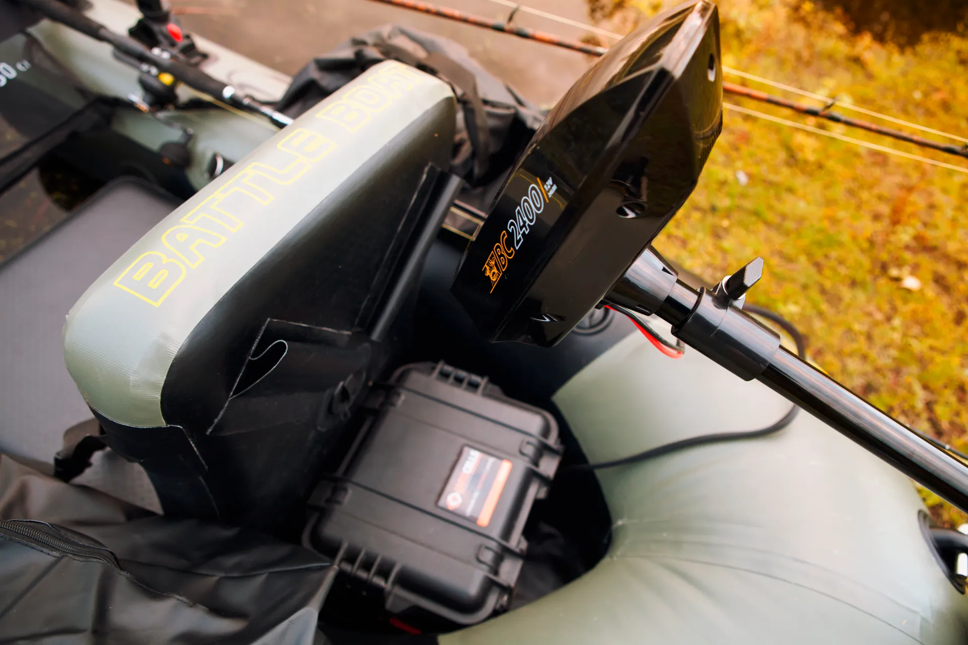 Black Cat Battle Boat Bellyboot 170cm 1 PVC