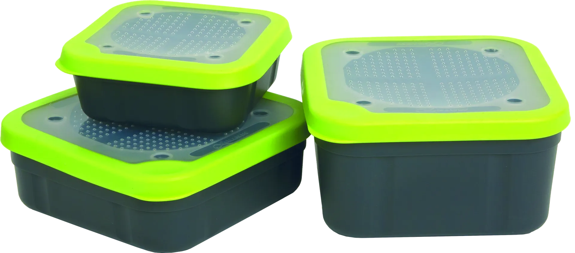 Matrix Bait Boxes Grey/Lime 1875ml