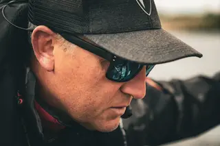 Fox Rage Transparent Black Polarized Glasses Brown TR90 and Stainless Steel