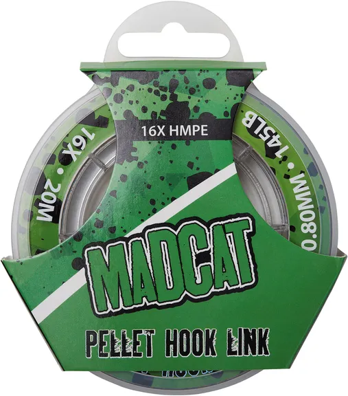 Madcat Pellet Hook Link 16X 0.80mm 65kg 20m HMPE