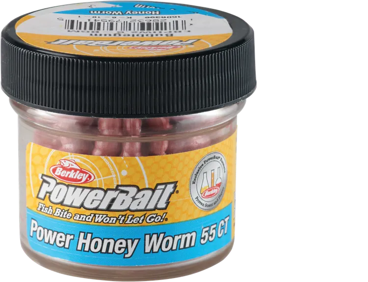 Berkley PowerBait Power Honey Worm 2.5cm 60g Bubblegum