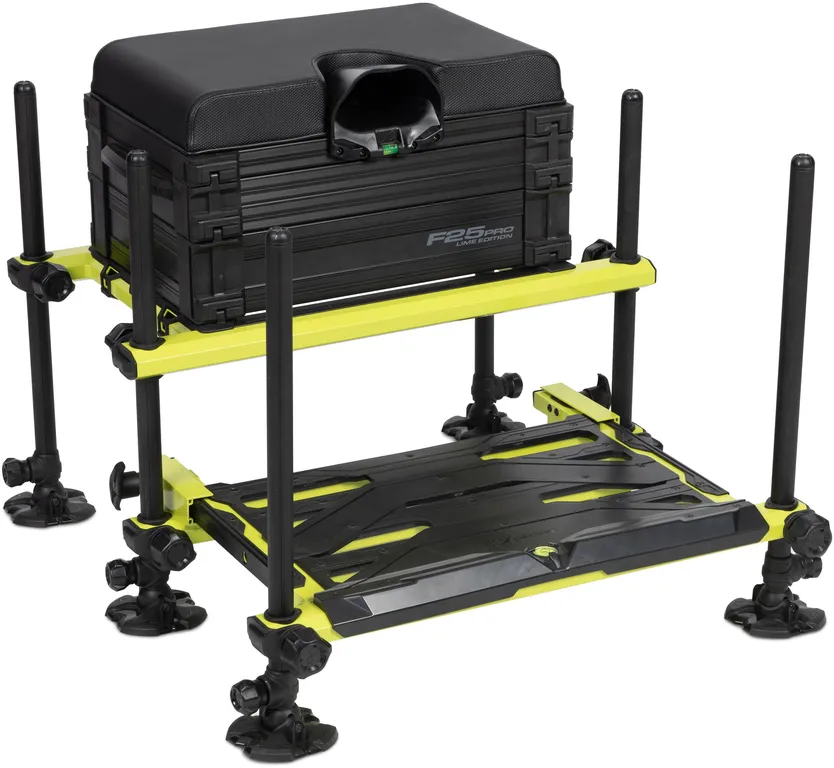 Matrix F25 Pro Seatbox Lime Edition 13.5kg 76.1cm 83cm Aluminium