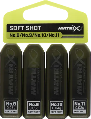 Matrix Soft Shot Dispenser 8–11 4pcs Lead Round