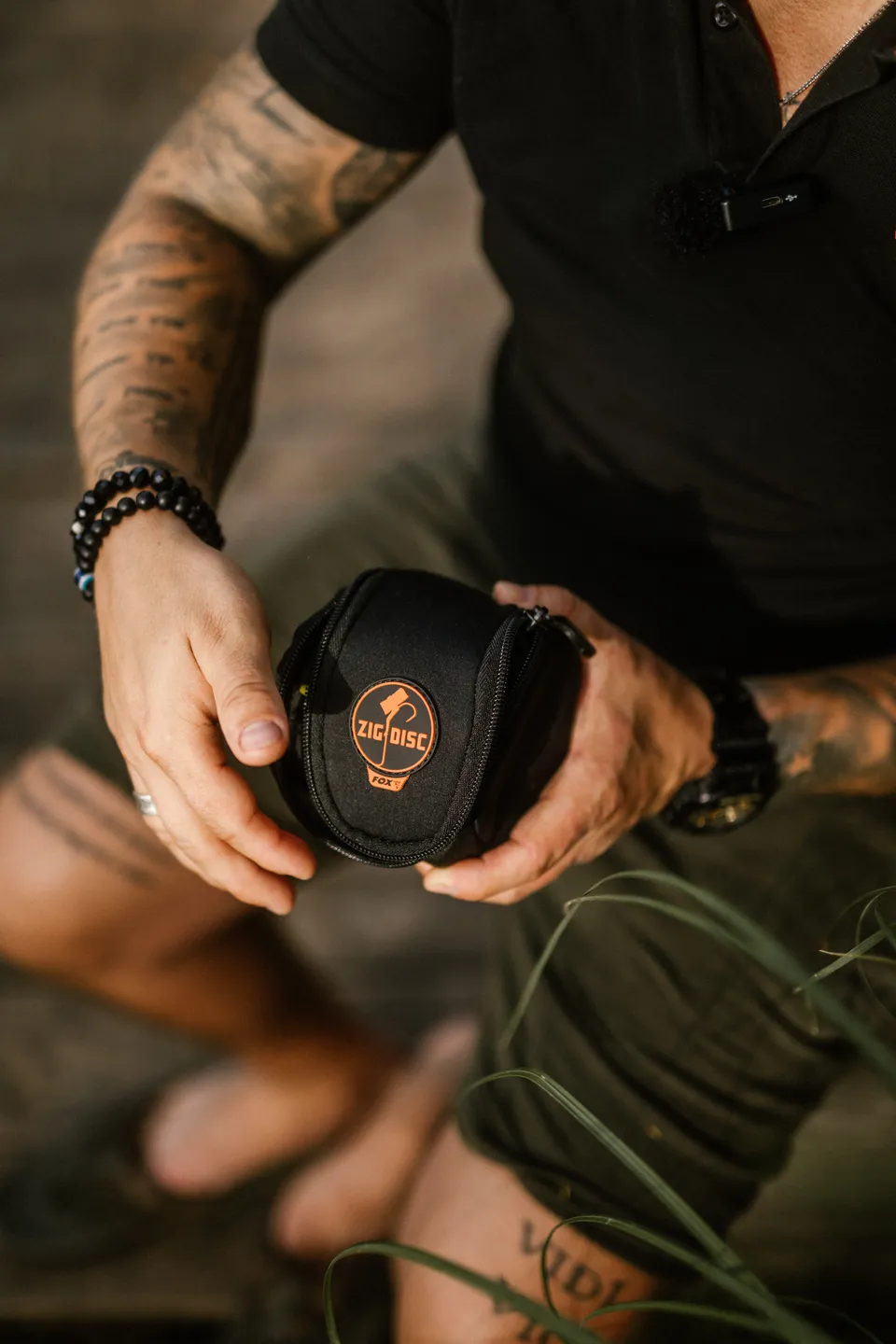 Fox Zig Disc 5 Disks 15 Compartments Foam Neoprene