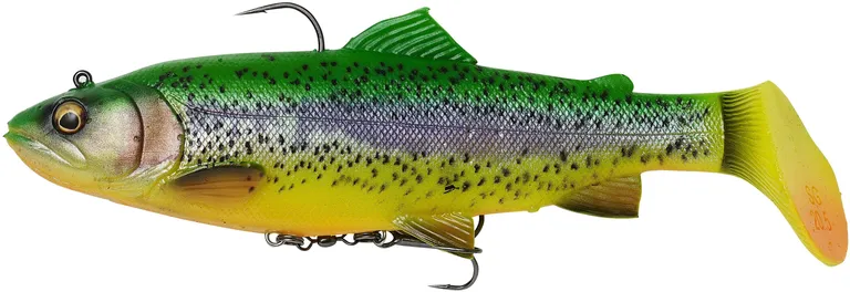 Savage Gear 4D Trout Rattle Shad 17cm 80g Fire Trout