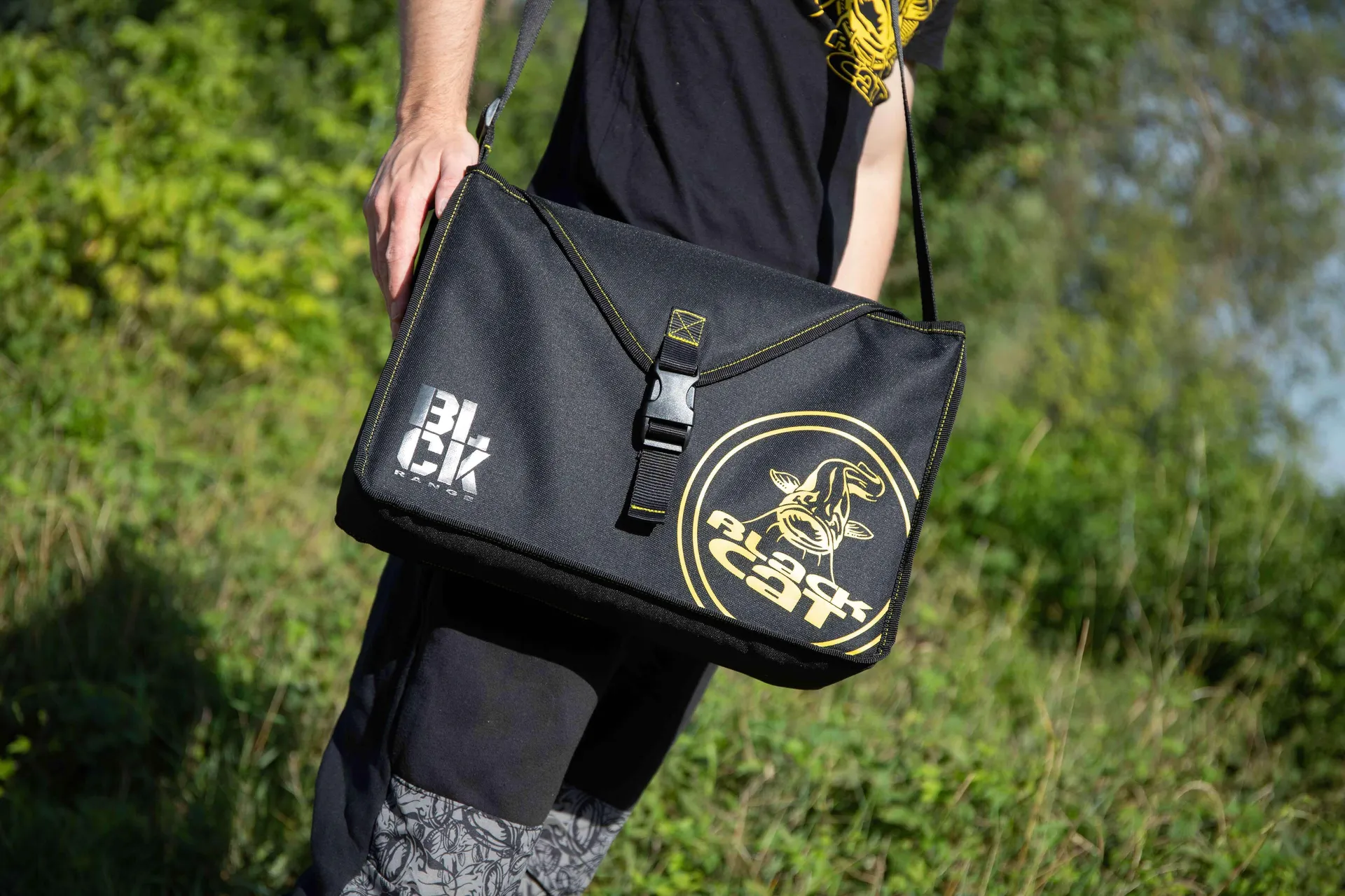 Black Cat BLCK Lure Carrier 38x26x13cm 2 Compartments Polyester
