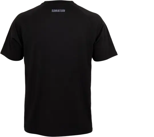 Preston Lightweight Black Raglan T-Shirt 100% Cotton Short Sleeve XL