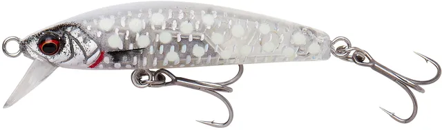 Savage Gear Gravity Minnow 5cm 3.1g F Crystal White Glow