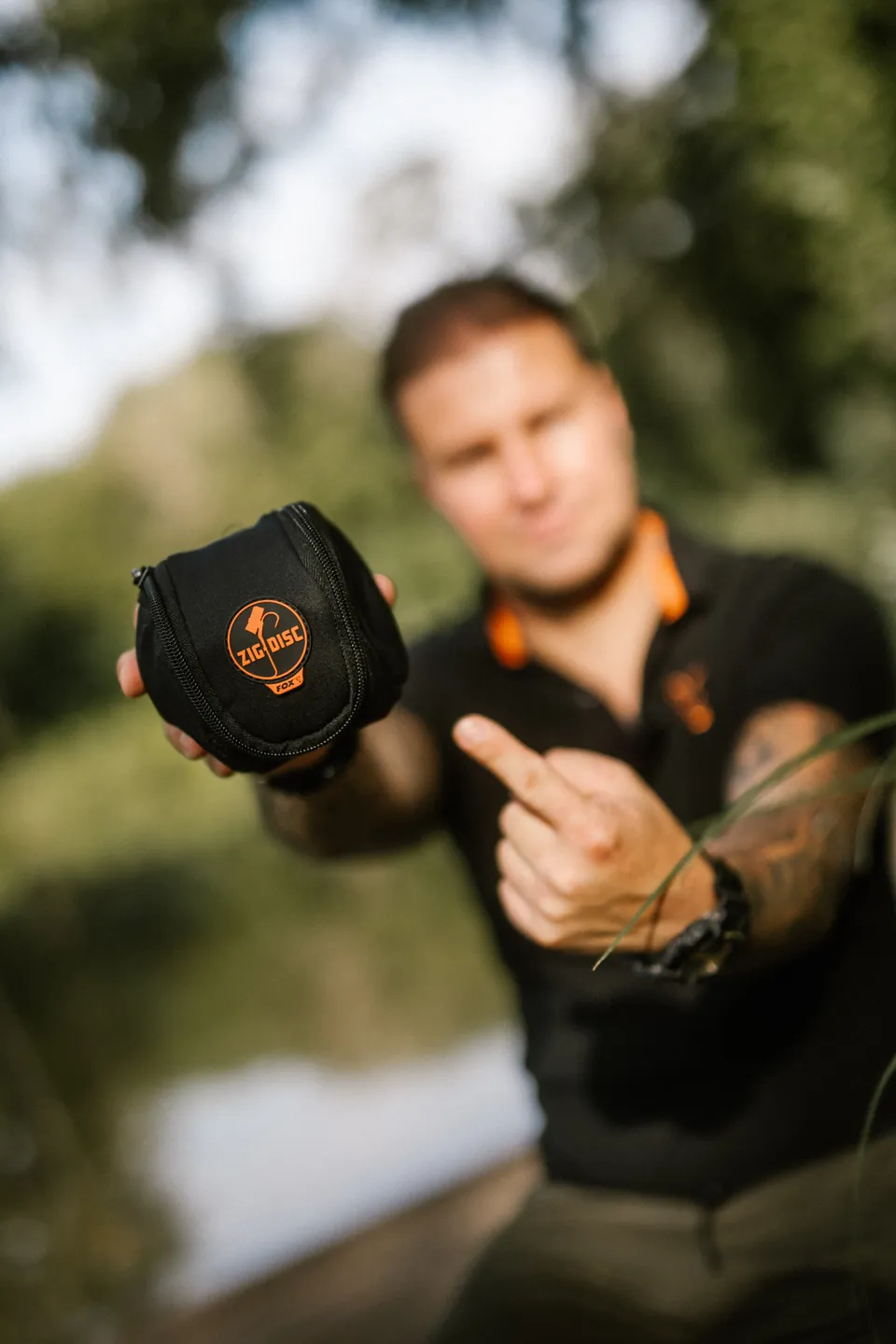 Fox Zig Disc 5 Disks 15 Compartments Foam Neoprene