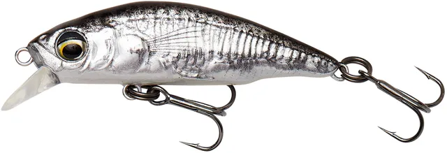 Savage Gear 3D Sticklebait Twitch 6.5cm 0.5–1.5m 9.4g Black Silver