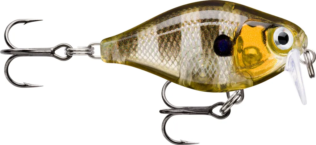 Rapala X-Light Crank Shallow Runner Crankbaits 3.5cm 0.9m 4g GGIU (Glassy Gill UV)