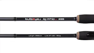 Bullseye Jig Whip 2.0 Spinning Rod 130g 126cm Fuji VSS LWC-40t Composite
