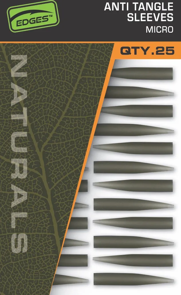 Fox Naturals Anti Tangle Sleeve 25pcs Micro Dark Green