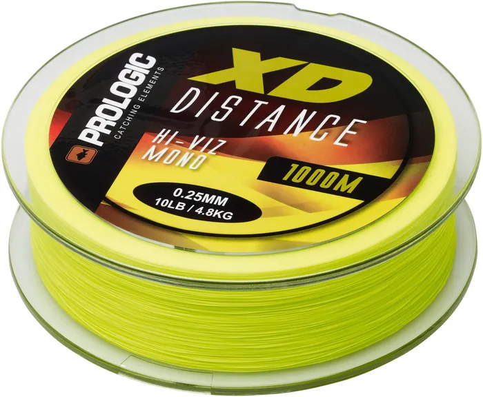 Prologic XD Distance Mono 0.35mm 8.1kg 1000m Hi-Viz Yellow