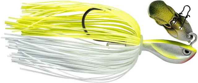 Rapala Rap-V Pike Bladed Jig 10cm 17g Silver Fluorescent Chartreuse