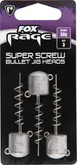 Fox Rage Super Screws Flache Schrauben 30g Bullet