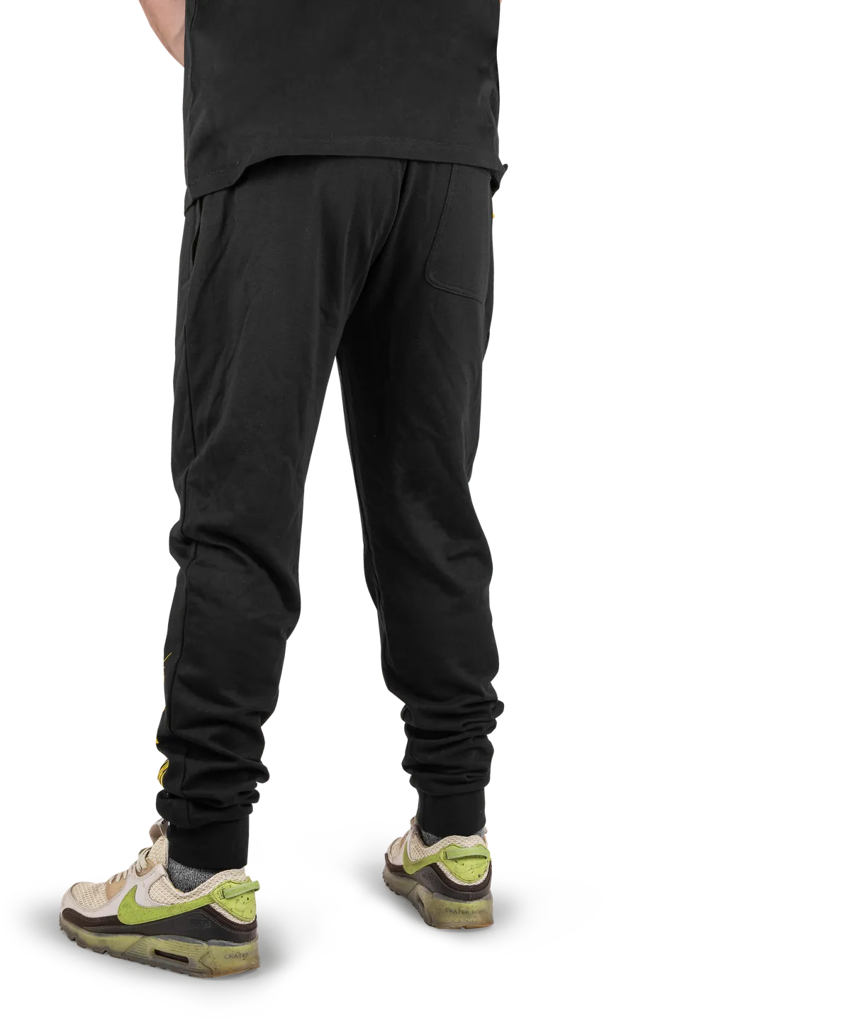 Black Cat Joggers Pants 3X Large Black