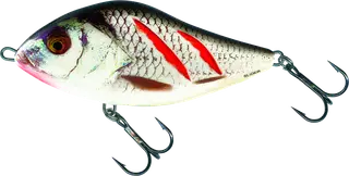 Salmo Slider Sinking Jerkbait 10cm 1m 46g Wounded Real Grey Shiner
