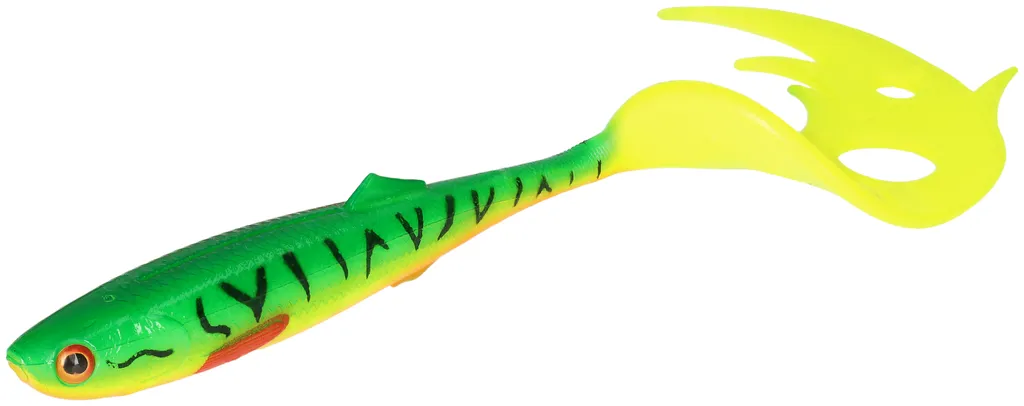 Mikado Sicario Pike Tail - 18cm, Fire Tiger, 2pc