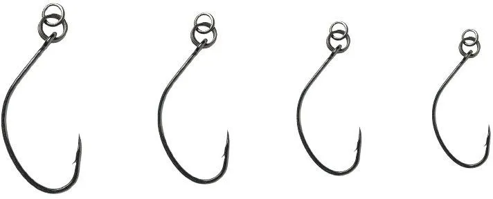 Savage Gear GPS 1X BN Hooks 2/0 8pcs Ring rigged