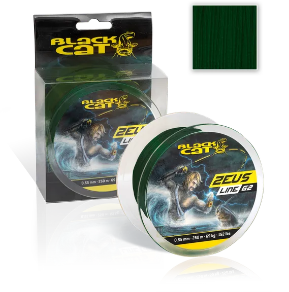 Black Cat Zeus Line G2 0.38mm 250m 37kg green