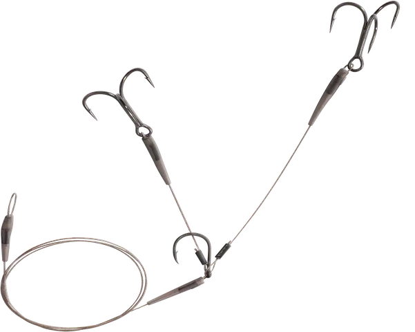 Zebco DB Series Float Rig Leader 14kg 1+4+4 Steel Carbon Steel