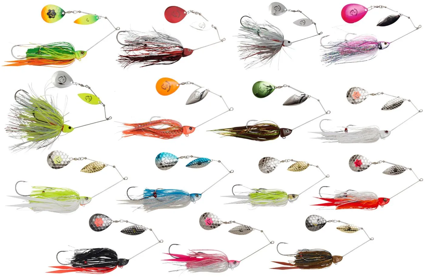 Savage Gear Da Bush Spinnerbaits 16cm 32g Red Head Silver