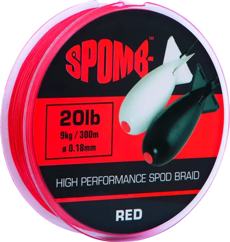 Fox Spomb Braid 0.18mm 9kg 300m Red