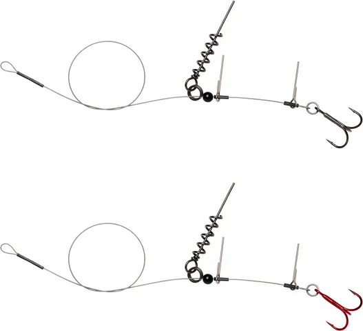 Savage Gear Linethru Corkscrew Rig 40cm 22kg 2pcs