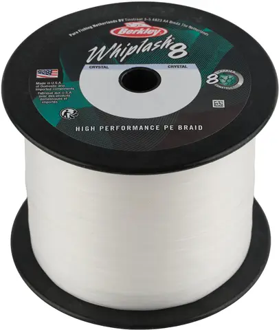 Berkley Whiplash 8 Geflochtene Schnur 150m 0.25mm 40kg Crystal
