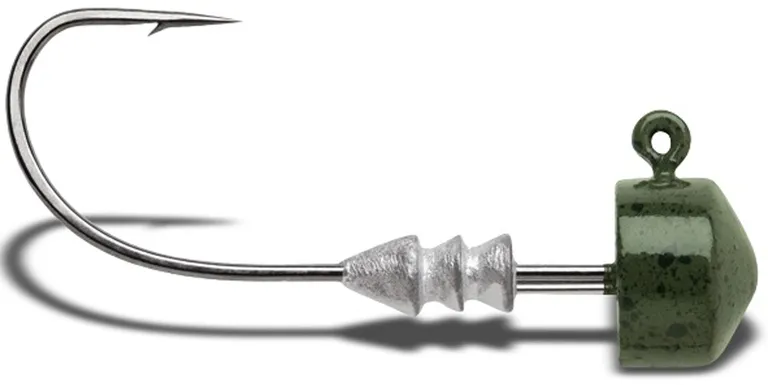 VMC Ned Rig Jig Jig Heads 5.3g Green Pumpkin