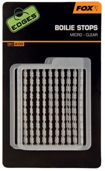 Fox Edges Boilie Stops Standard Clear