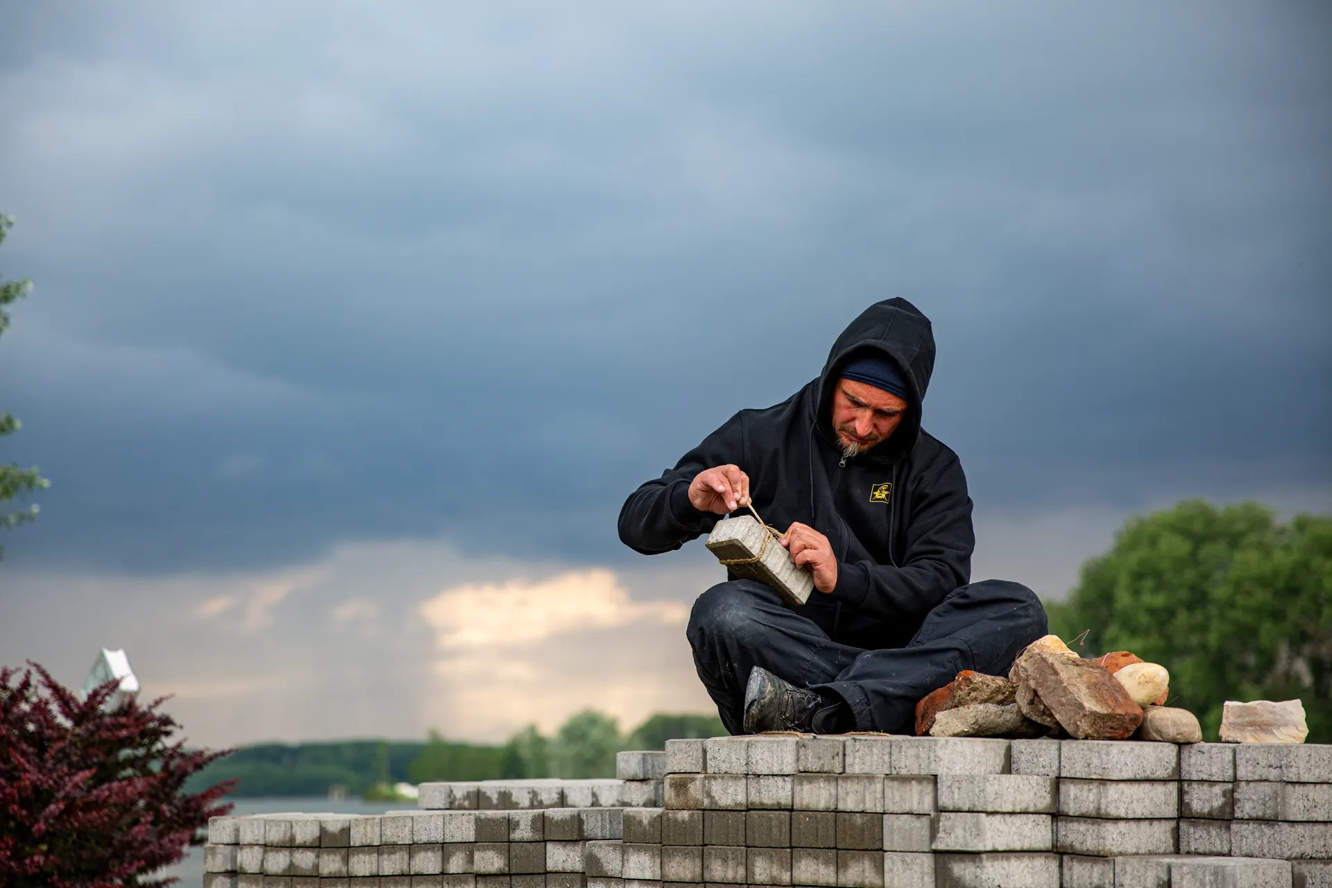 Black Cat Stone Rig Line 2mm 100m Sisal