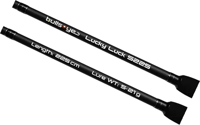 Bullseye Lucky Luck Spinning Rod Spin 225 2.25m 5–21g 118g 118cm