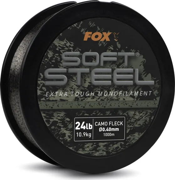 Fox Soft Steel Fleck Camo Mono 0.4mm 10.9kg 1000m