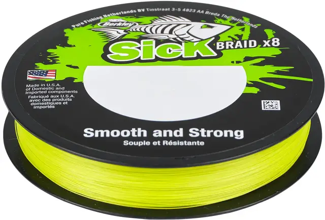 Berkley Sick Braid 0.29mm 26.4kg 150m Flame Green