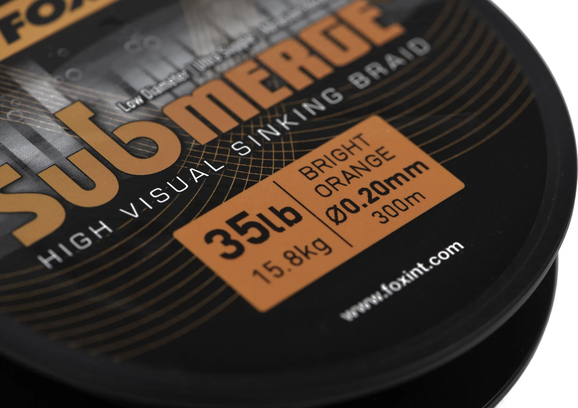 Fox Submerge Orange Sinking Braid 0.2mm 15.8kg 300m
