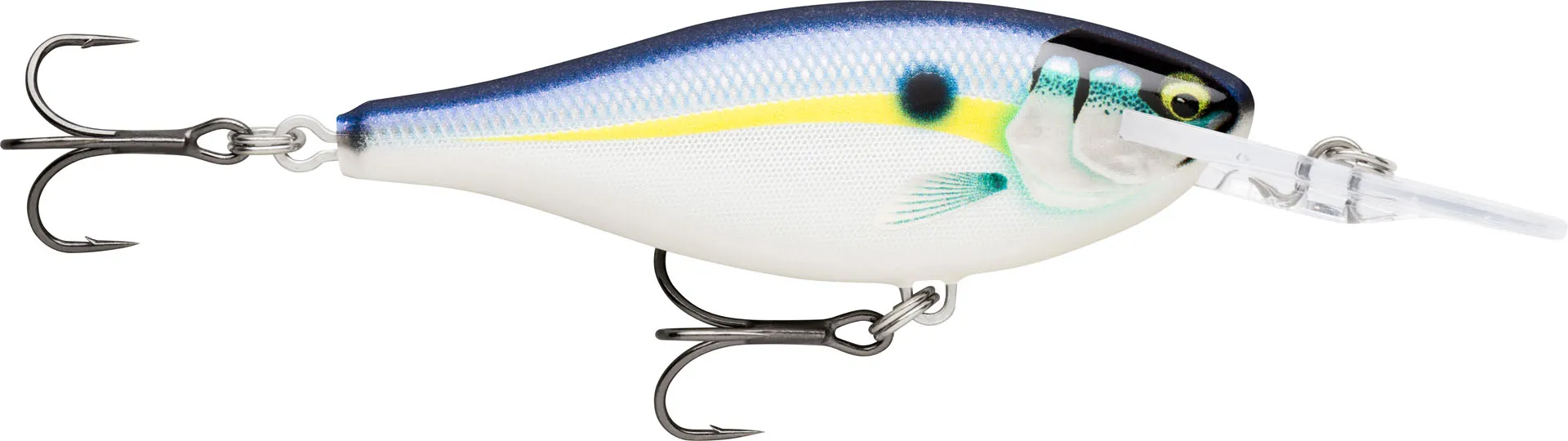 Rapala Shad Rap Elite Crankbaits 5.5cm 7g 2.4–2.7m GDHSD (Gilded Helsinki Shad)