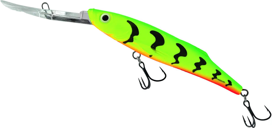 Salmo Freediver Super Deep Runner 12cm 12.2m 24.5g Green Tiger