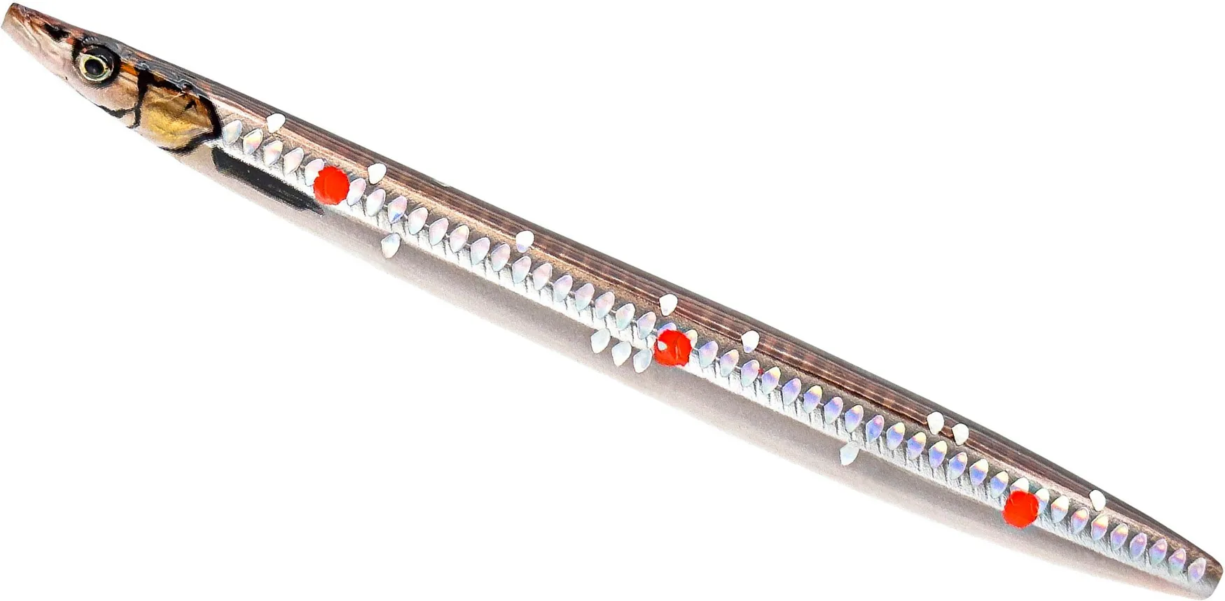 Savage Gear 3D Line Thru Sandeel 12.5cm 19g Olive Ghost